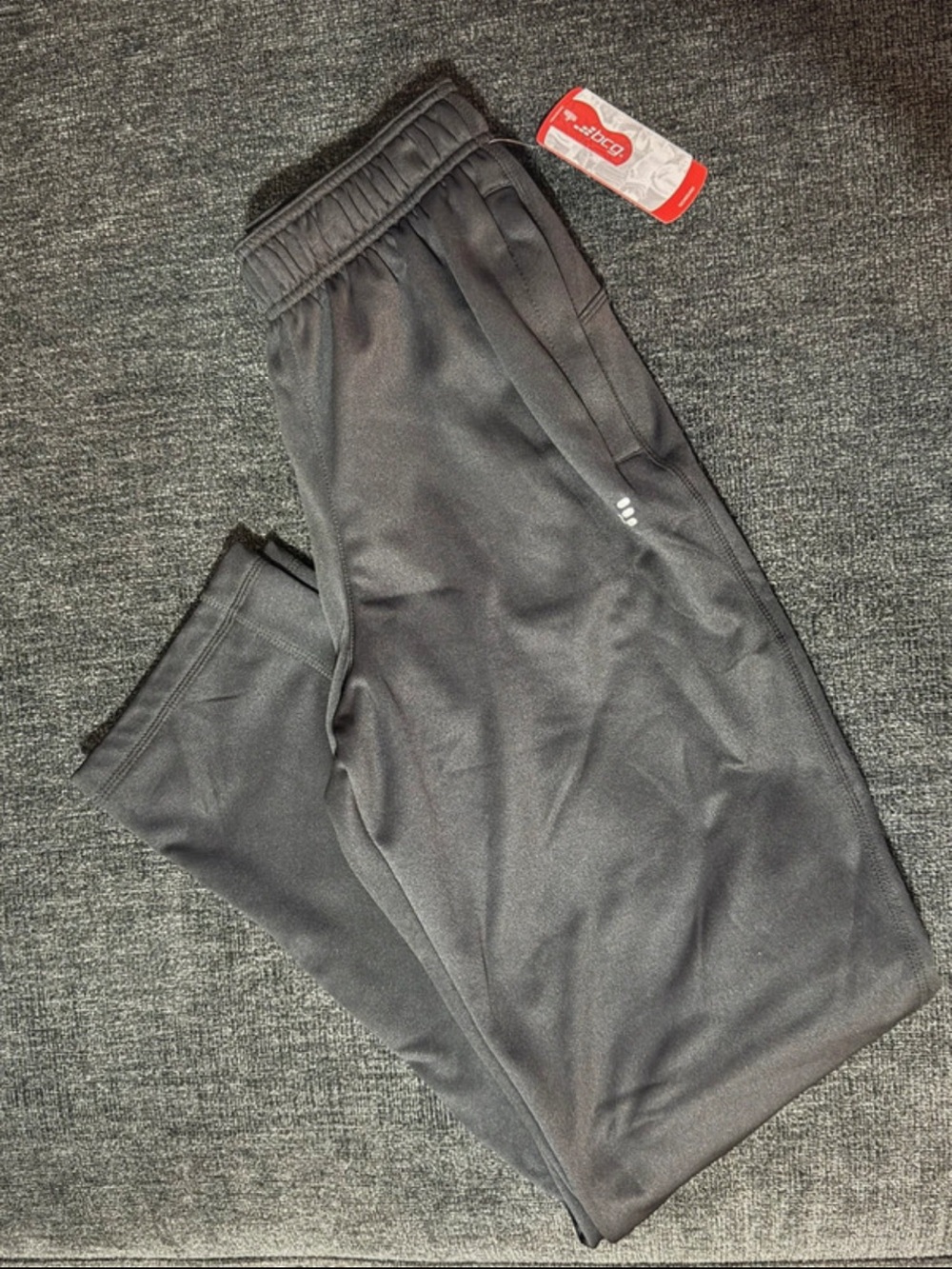 BCG Black Men's Athletic Joggers with Elastic Waist